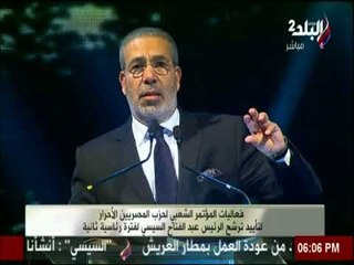 مدحت العدل: الرئيس السيسي لا يبيع الوهم.. وما فعله إنجاز يشبه الإعجاز