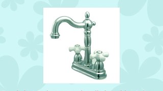 Kingston Brass KB1491PX Bar Faucet without PopUp Rod 434 Polished Chrome