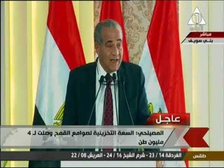 الدكتور علي المصيلحي يكشف دور وزارة التموين في توفير السلع والدعم والمحافظة علي المخزون الاستراتيجي