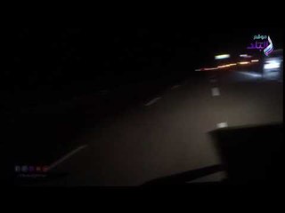 صدى البلد | لحظة انفجار سيارة مانج لاعب الاتحاد بعد مباراة الزمالك