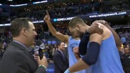 MEMvORL: Jonas Valanciunas walkoff interview 3.10.19