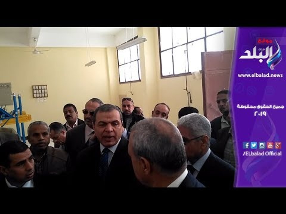 صدى البلد | سعفان ومحافظ قنا يتفقدان مركز التدر...