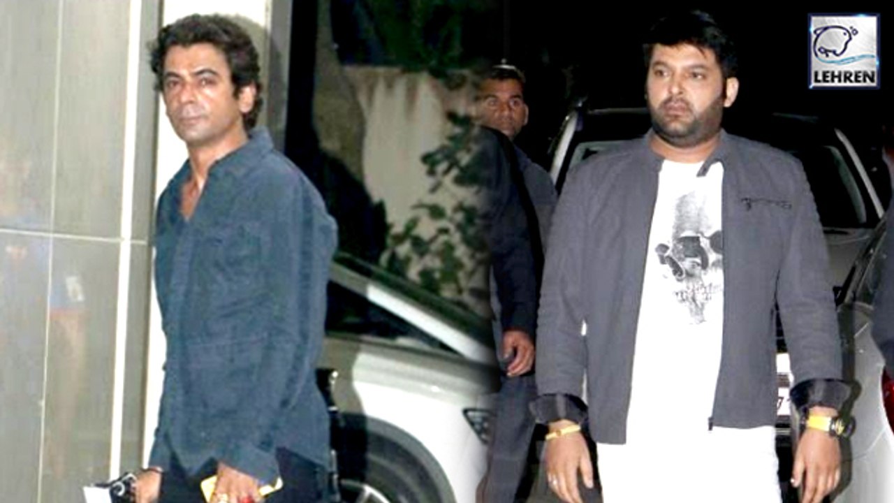 Sunil Grover & Kapil Sharma BUMPED Into Each Other At Sohail Khan's Party