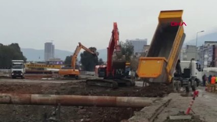 İzmir'de Metro Yeraltı Park İstasyonu İnşaatında Göçük-2