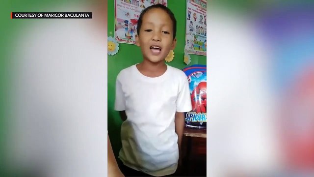 Donations pour in for Grade 2 student who uses makeshift pen