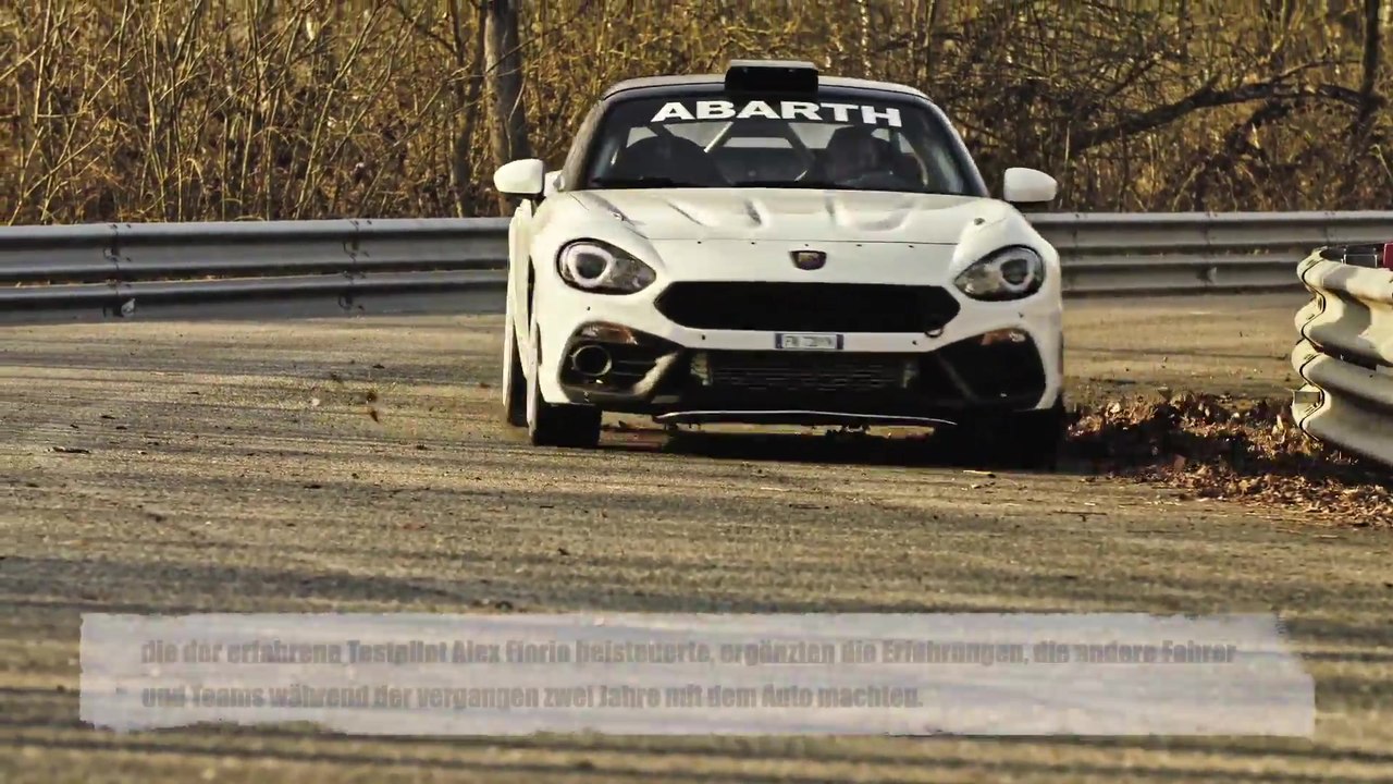 Abarth 124 rally in der Saison 2019 - optimierter Spider soll Führungsposition im Rallyesport behaupten