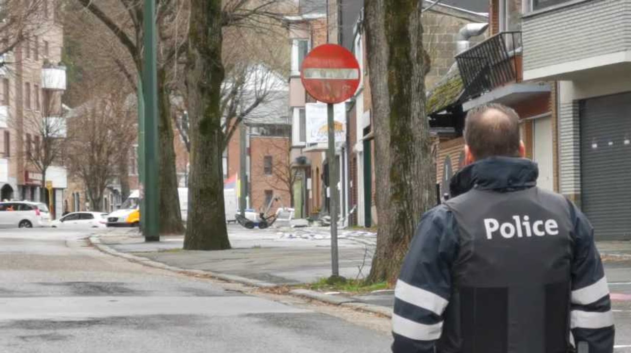 Visè : le robot du déminage présent sur les lieu de l'explosion