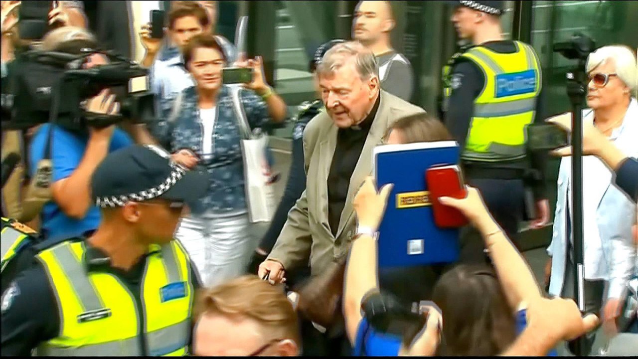 Australian Cardinal George Pell jailed six years for abusing boys