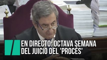 En Directo: Octava semana del juicio del procés