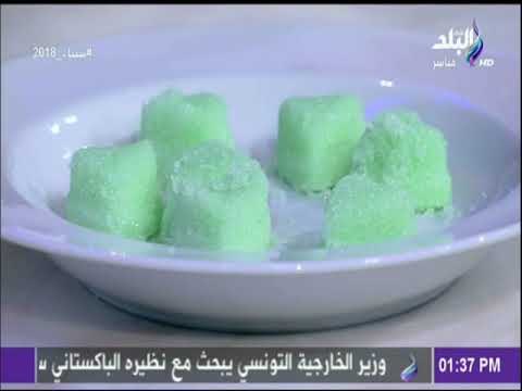 سفرة و طبلية - طريقة عمل قوالب السكر بالنعناع مع الشيف هالة فهمى