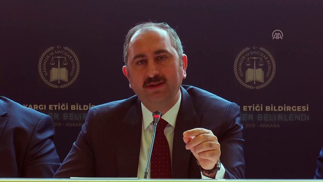 Adalet Bakanı Gül: 'Adalet ve doğruluk dairesi içerisinde kalan her şeyin yanındayız' - ANKARA
