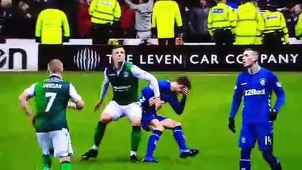 VIDEO SERU, BEK SAYAP RANGERS JAMES TAVENIER BERHADAPAN DENGAN PENGGEMAR HIBS