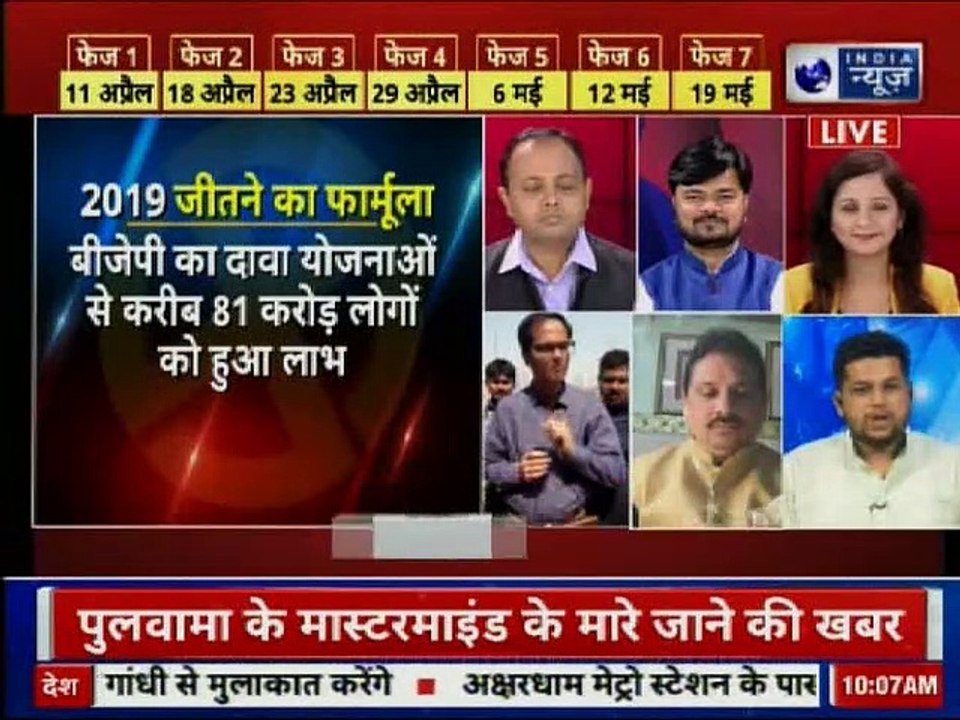 Lok Sabha Elections 2019 Dates Schedule: Battle for PM Narendra Modi, Rahul Gandhi begins