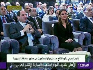 السيسي : «اللي بيحكمنا في مصر القانون .. ومحدش يقدر يتجاوزه»