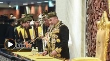 Agong rakam penghargaan pada Sultan Muhammad V