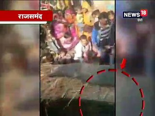 पिंजरे में कैद हुआ पैंथर, ग्रामीणों को मिली खौफ से राहत-Panther in Cage in rajasmand