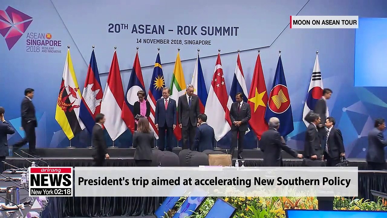 [ISSUE TALK] President Moon Jae-in embarks on 3-nation tour of ASEAN