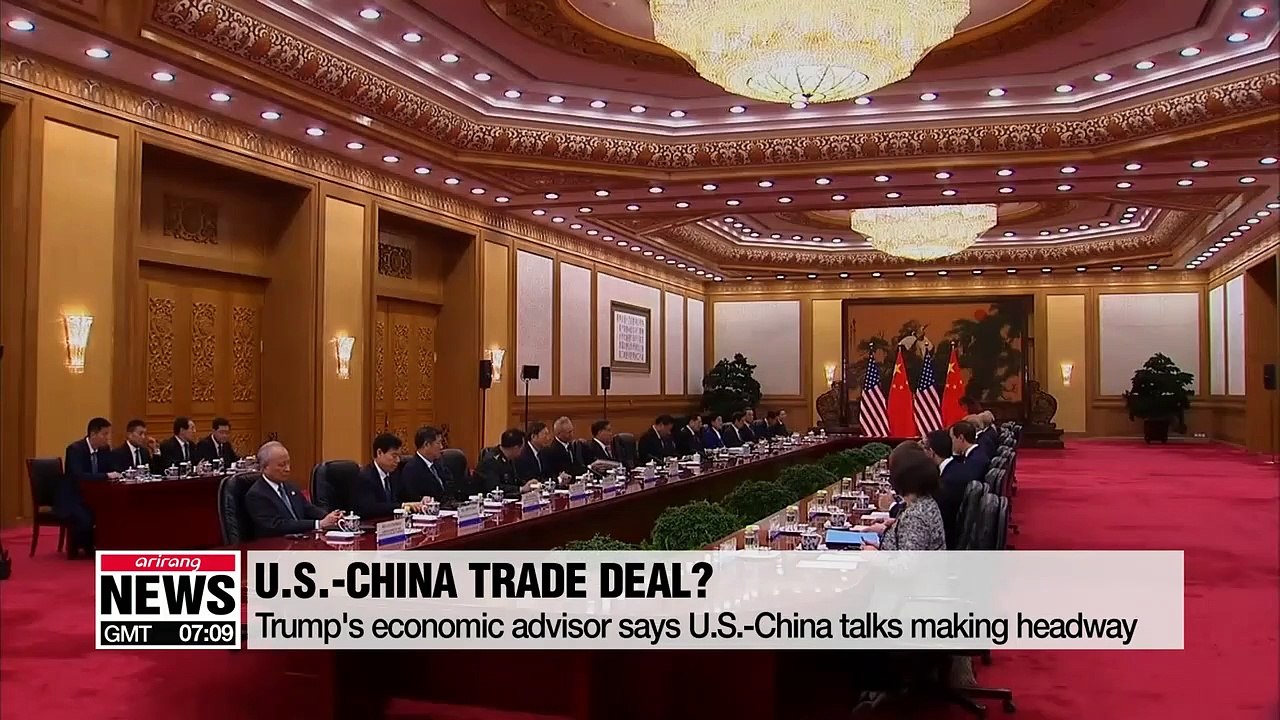 Trump adviser optimistic about trade deal with China