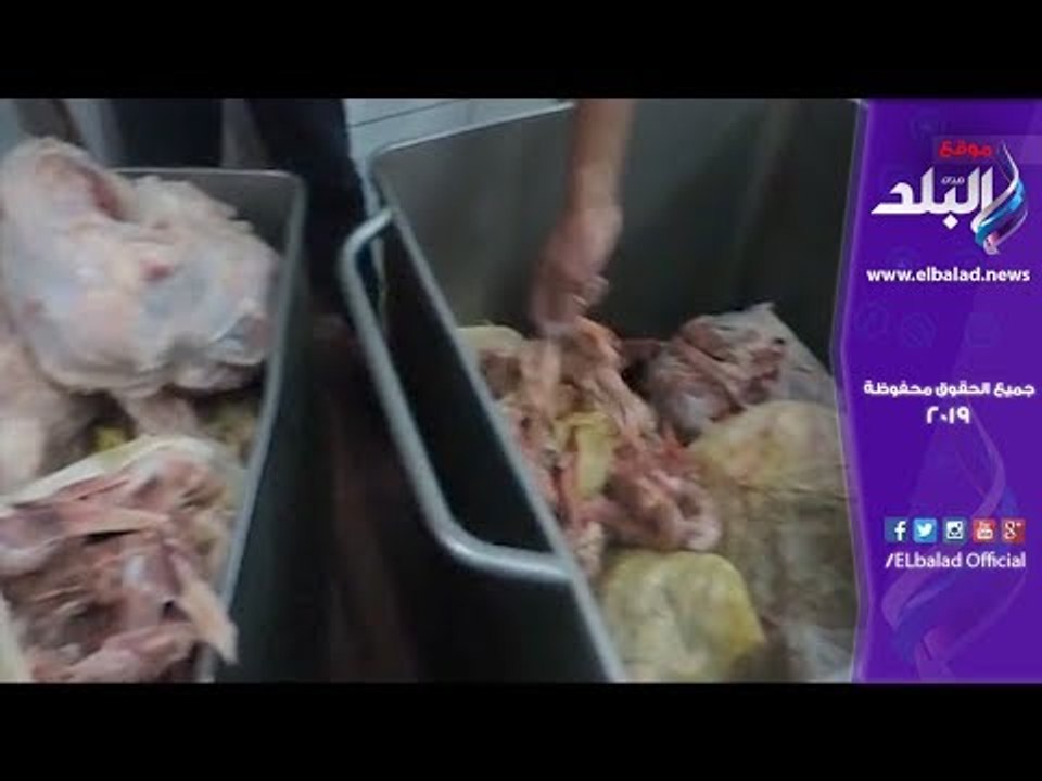 صدى البلد | ضبط 50 طن أسماك وكبد غير صالحة للإس...