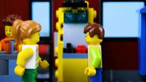 LEGO Arcade Fail STOP MOTION LEGO City Arcade Bad Luck | LEGO City | By Billy Bricks
