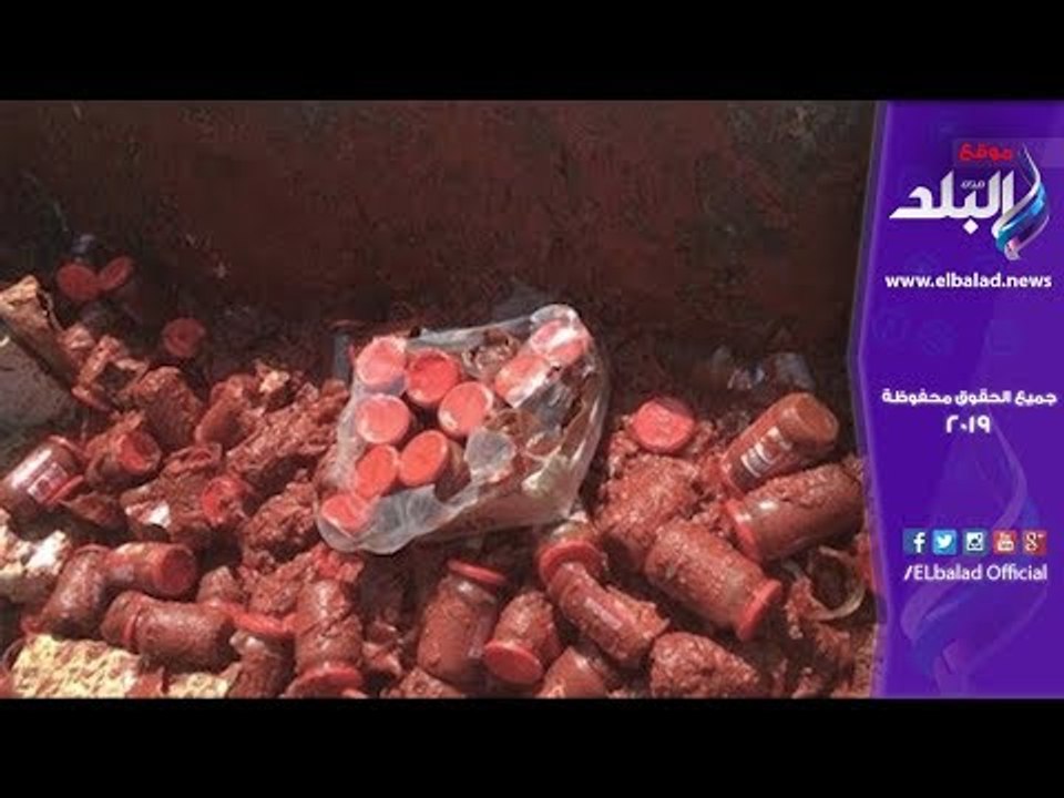 صدى البلد | ضبط 44 طن صلصة فاسدة و5 أطنان خل طعام بالجيزة والإسكندرية
