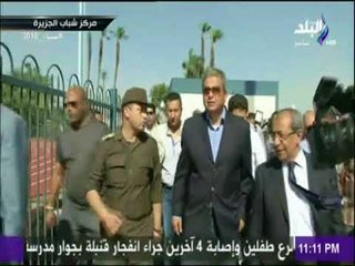 شوبير : الوزير خالد عبد العزيز حول مركز شباب الجزيرة لمركز مربح خلال عامان