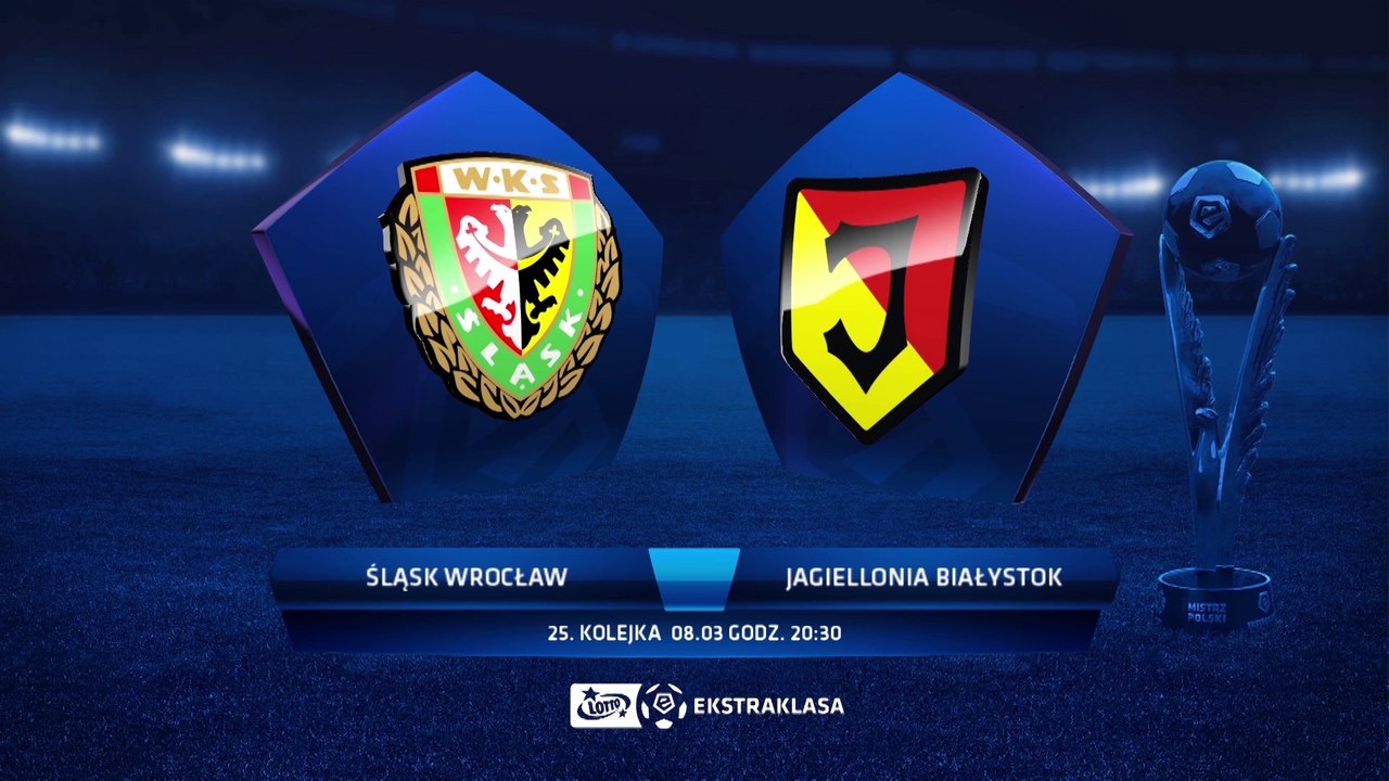 Sląsk Wrocław 2:0 Jagiellonia Białystok - Matchweek 25: HIGHLIGHTS