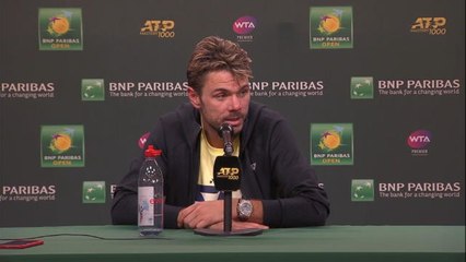 Indian Wells - Wawrinka : "Federer au 3e tour ? Un bon test"