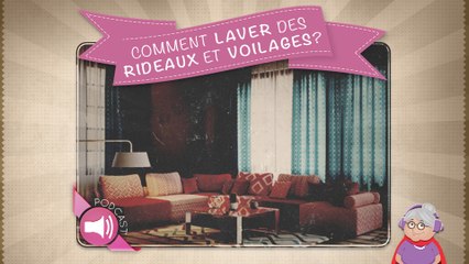 Comment laver des rideaux et voilages ?
