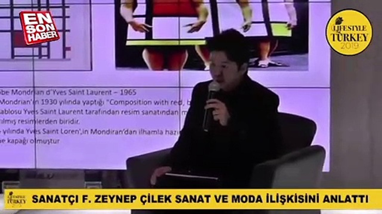 Sanatçı Fatma Zeynep Çilek Sanat ve Moda ilişkisini anlattı