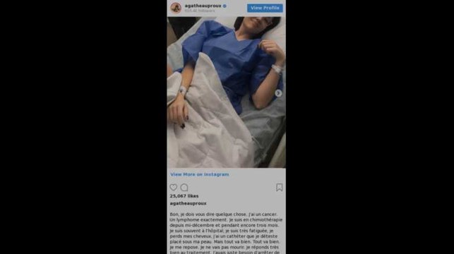 Agathe Auproux atteinte d'un cancer : l'ex-chroniqueuse dans «Touche pas à mon poste» brise le silence