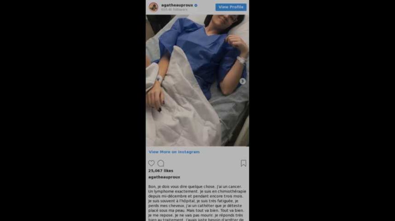 Agathe Auproux atteinte d'un cancer : l'ex-chroniqueuse dans «Touche pas à mon poste» brise le silence
