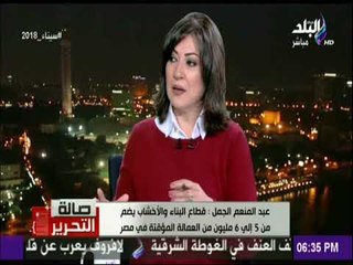 صالة التحرير - عبد المنعم الجمل: قطاع البناء والأخشاب يضم من 5 إلي 6 مليون من العمالة المؤقتة في مصر