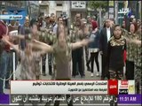الانتخابات الرئاسية 2018 - احتفاليه بالزي العسكري بالاسكندرية
