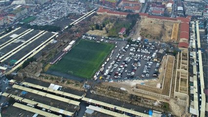 Türkiye'nin En Büyük Kütüphanesi Rami Kışlası Havadan Görüntülendi