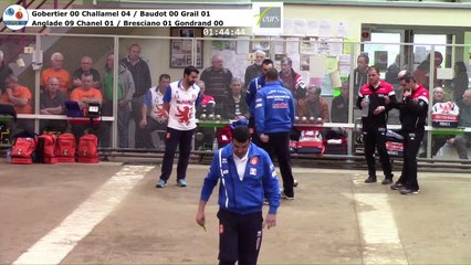 Quarts de finale, septième étape du Super  16 masculin, Feurs 2019