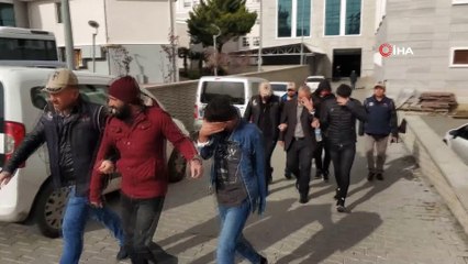 Samsun'da DEAŞ'tan 5 kişi adliyeye sevk edildi