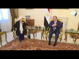لحظات وكلمات مؤثرة في لقاء السيسي مع سيدتين تبرعتا لتنمية سيناء