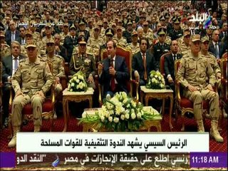 الرئيس السيسي: «إحنا بنقاتل لجل خاطر ربنا»
