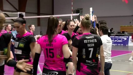 Quelques points du match Istres Provence Volley contre Terville
