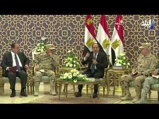 تفاصيل اجتماع السيسي بقادة الجيش والشرطة.. «الشعب المصرى يثق بكم»