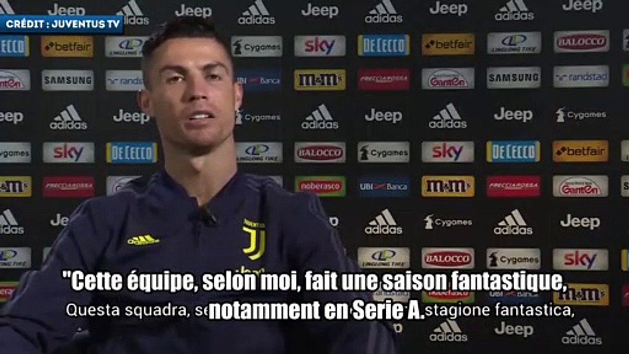 Le message de Cristiano Ronaldo aux supporters de la Juventus