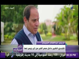 على مسئوليتى - السيسي: بتصل بناس كتير وبتنقلي نبض الشارع ومبزعلش لما يقولوا ان الناس غضبانة