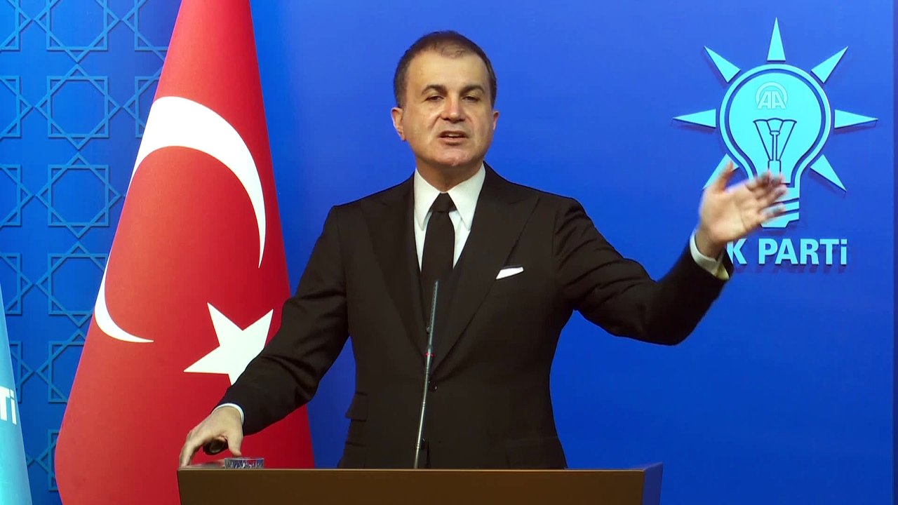 AK Parti Sözcüsü Çelik - Cumhurbaşkanı Erdoğan'ın Akşener'e davası - ANKARA