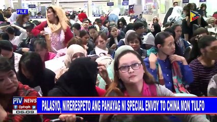 Palasyo, nirerespeto ang pahayag ni Special Enjoy to China Mon Tulfo