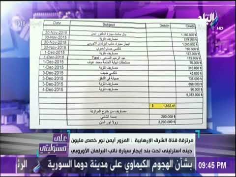 على مسئوليتى - أحمد موسى يكشف فضائح بالجملة لـ أيمن نور فى قناة الشرق