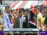 حشد كبير من المصرين بحي باب الشعرية امام لجان الانتخابات الرئاسية