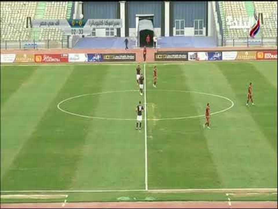 ملعب البلد - هدف من نيران صديقة يمنح التقدم لسيراميكا كليوباترا على اف سي مصر
