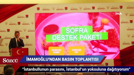 İmamoğlu'ndan kent yoksulluğuna yönelik proje