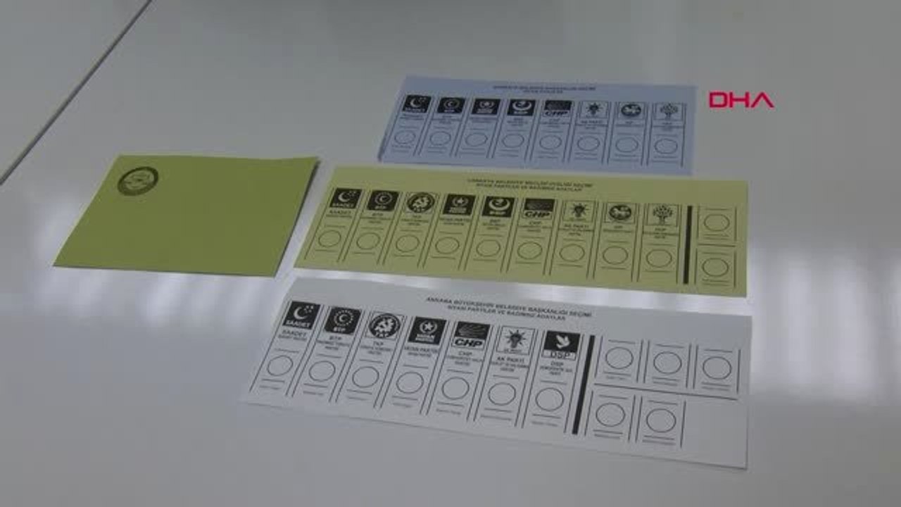 Yerel Seçimde Kullanılacak Oy Pusulası Belli Oldu